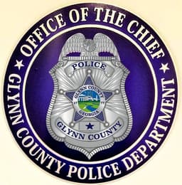 Glynn County Police Department Badge