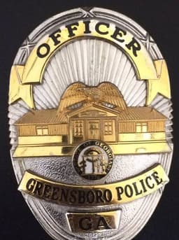 Greensboro Police Department Badge