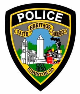 Kingston Police Department Badge