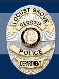Locust Grove Police Department Badge