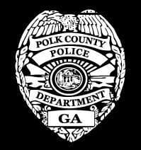 Polk County Police Department Badge