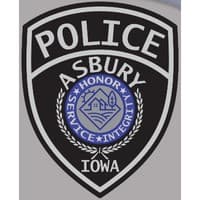 Asbury Police Department Badge