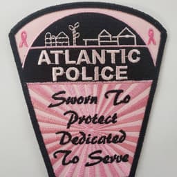 Atlantic Police Department Badge