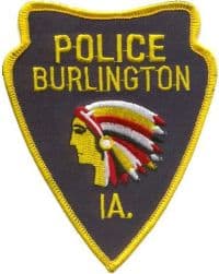 Burlington Police Department Badge
