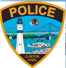 Clinton Police Department Badge