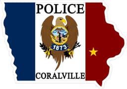 Coralville Police Department Badge