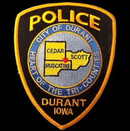 Durant Police Department Badge