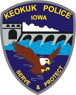 Keokuk Police Department Badge