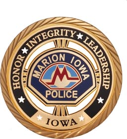 Marion Police Department Badge