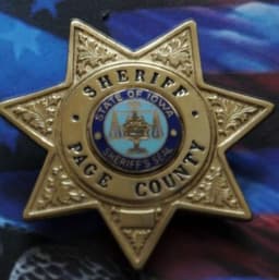 Page County Sheriffs Office Badge