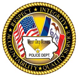 West Des Moines Police Department Badge
