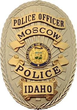 Moscow Police Department Badge