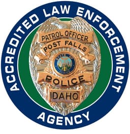 Post Falls Police Department Badge