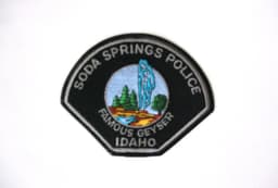 Soda Springs Police Department Badge