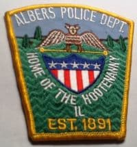 Albers Police Department Badge