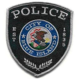 Blue Island Police Department Badge