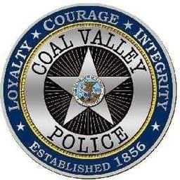 Coal Valley Police Department Badge