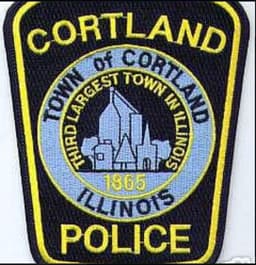 Cortland Police Department Badge