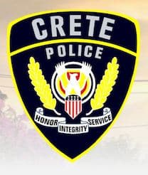 Crete Police Department Badge