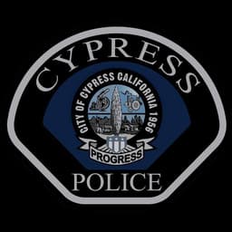 Cypress Police Department Badge