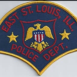 East St Louis Police Department Badge