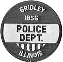 Gridley Police Department Badge