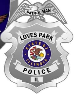 Loves Park Police Department Badge