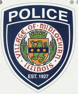 Midlothian Police Department Badge