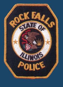 Rock Falls Police Department Badge