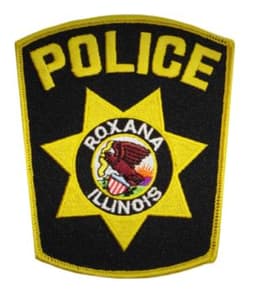 Roxana Police Department Badge