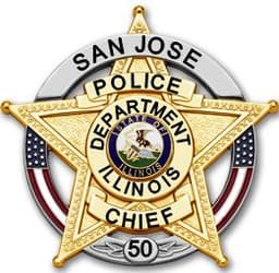 San Jose Police Department Badge