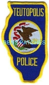 Teutopolis Police Department Badge