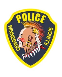 Winnebago Police Department Badge