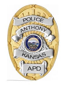 Anthony Police Department Badge