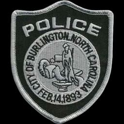 Burlington Police Department Badge
