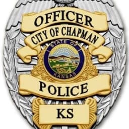 Chapman Police Department Badge