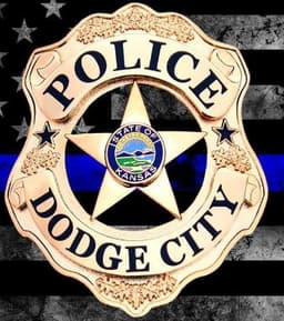 Dodge City Police Department Badge