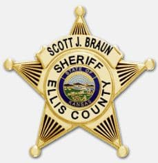 Ellis County Sheriffs Office Badge