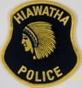 Hiawatha Police Department Badge