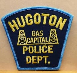 Hugoton Police Department Badge