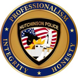 Hutchinson Police Department Badge