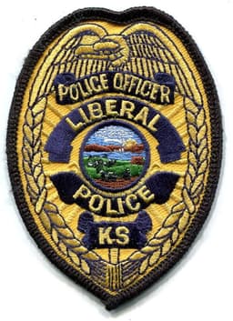 Liberal Police Department Badge