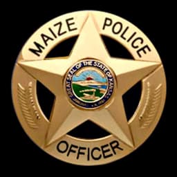 Maize Police Department Badge