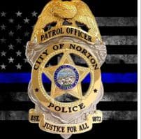 Norton Police Department Badge