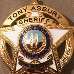 Bourbon County Sheriffs Office Badge