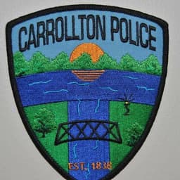 Carrollton Police Department Badge