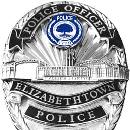 Elizabethtown Police Department Badge