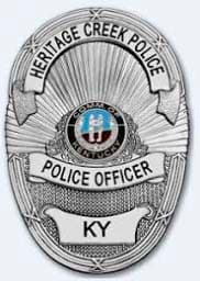 Heritage Creek Police Department Badge