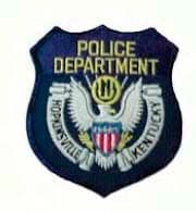 Hopkinsville Police Department Badge