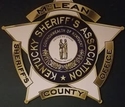 Mclean County Sheriffs Department Badge